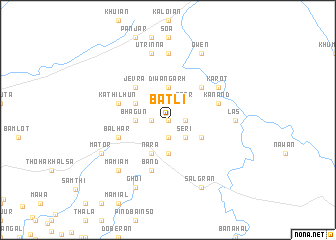 map of Batli