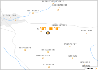 map of Batlukov