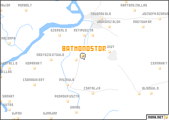 map of Bátmonostor