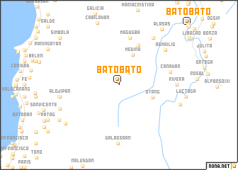 map of Batobato
