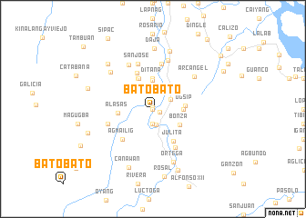 map of Batobato