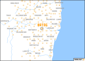 map of Batog