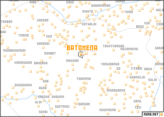 map of Bāto Mena