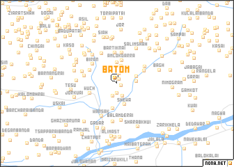 map of Bātom