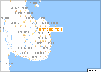 map of Batongitom