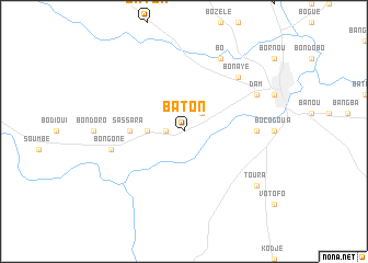 map of Baton