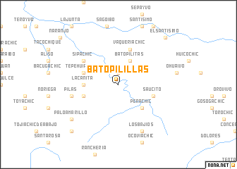 map of Batopilillas