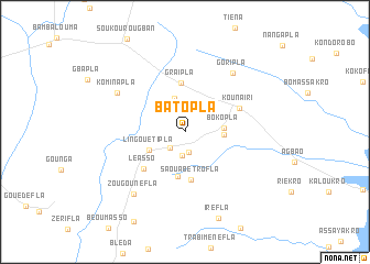 map of Batopla