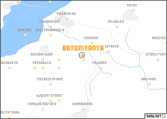 map of Bátoritanya