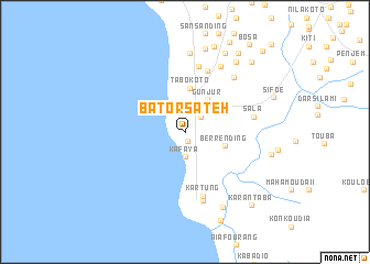 map of Bator Sateh