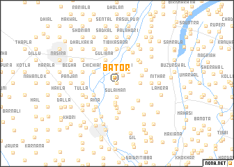 map of Bator