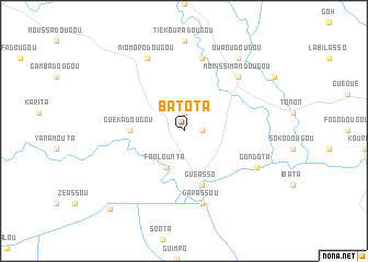 map of Batota