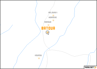 map of Batoua