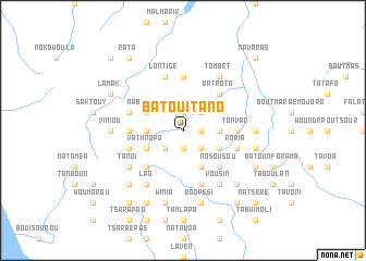 map of Batouitano