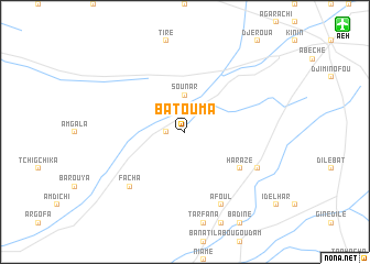 map of Batouma