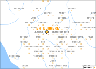 map of Batounaéré