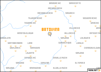 map of Batovira