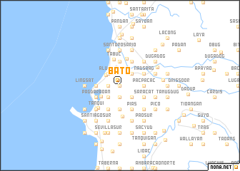 map of Bato