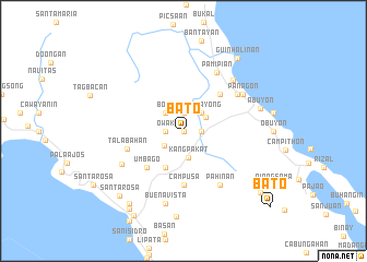 map of Bato