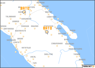 map of Bato