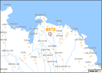 map of Bato