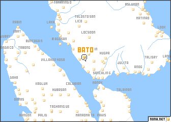 map of Bato