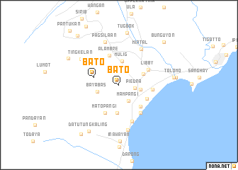 map of Bato