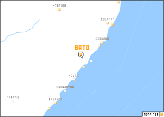 map of Bato