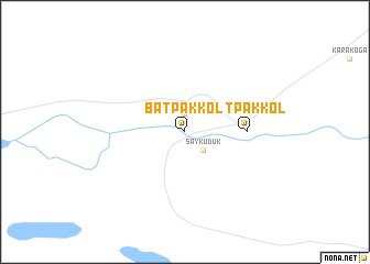 map of Batpakkolʼ