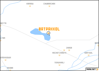 map of Batpakkolʼ