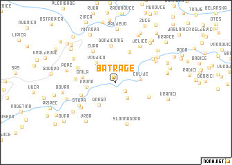 map of Batrage