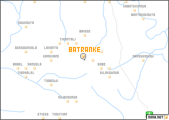 map of Batranké
