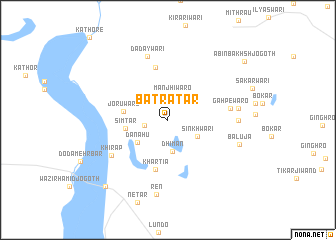 map of Bātra Tar