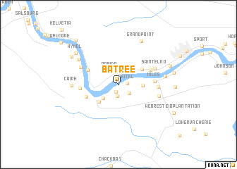 map of Batree