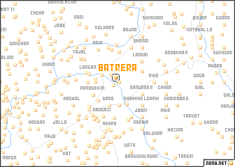 map of Batrera