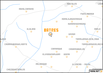 map of Batres