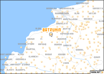 map of Batrūmīn