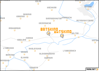 map of Batskino