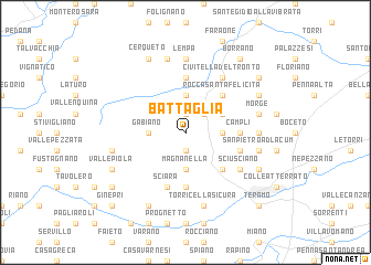 map of Battaglia