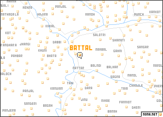 map of Battal