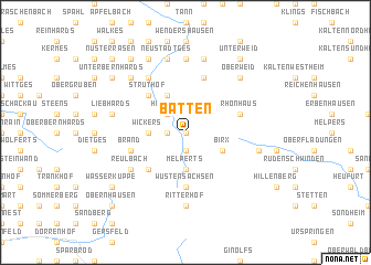 map of Batten