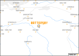 map of Battersby
