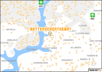 map of Battersea on the Bay
