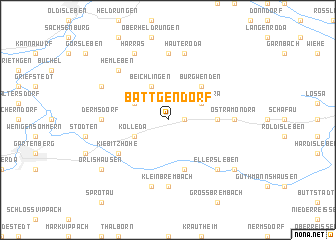 map of Battgendorf