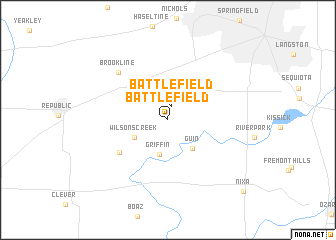 map of Battlefield