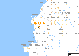 map of Battog