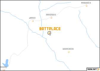 map of Batt Place