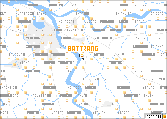 map of Bát Trang