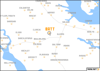 map of Batt