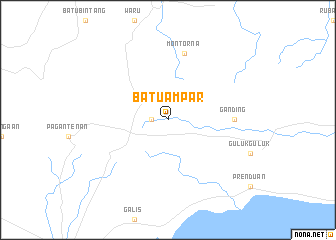 map of Batuampar